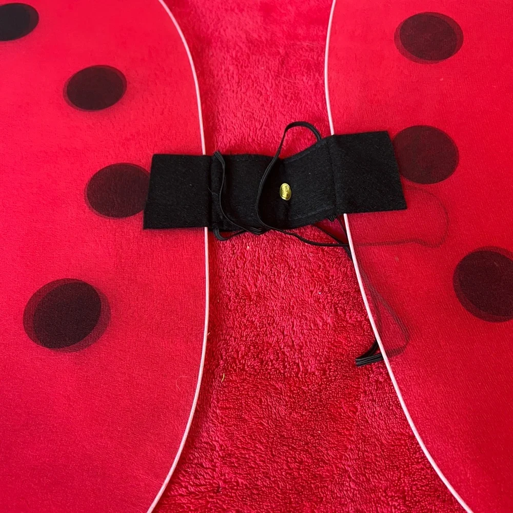 Vintage Red Ladybug Costume Wings